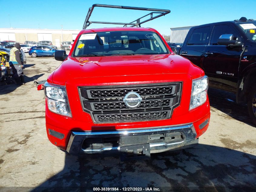 2022 NISSAN TITAN SV 4X2 - 1N6AA1EF4NN106026