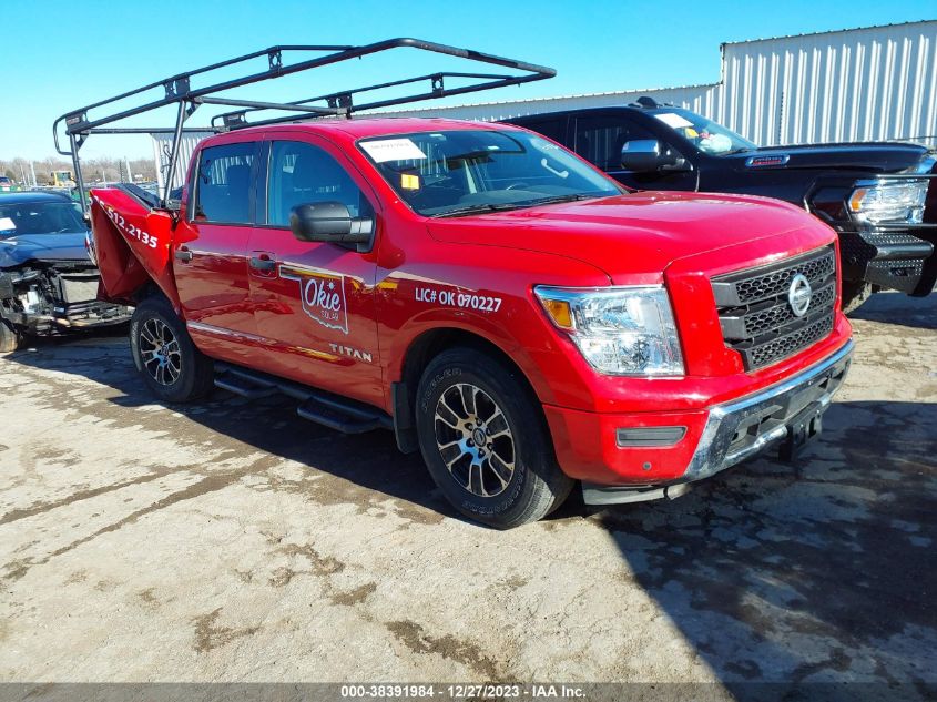 2022 NISSAN TITAN SV 4X2 - 1N6AA1EF4NN106026