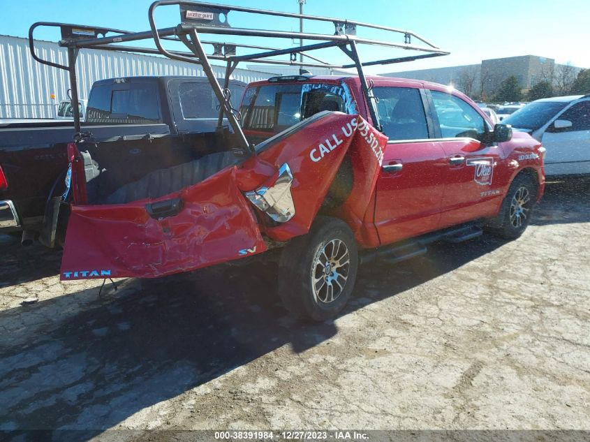 2022 NISSAN TITAN SV 4X2 - 1N6AA1EF4NN106026