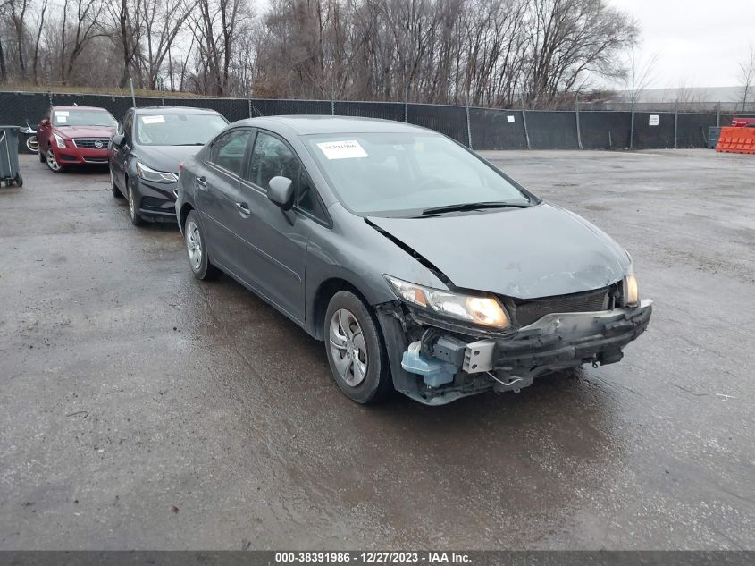 2013 HONDA CIVIC LX - 19XFB2F59DE085646