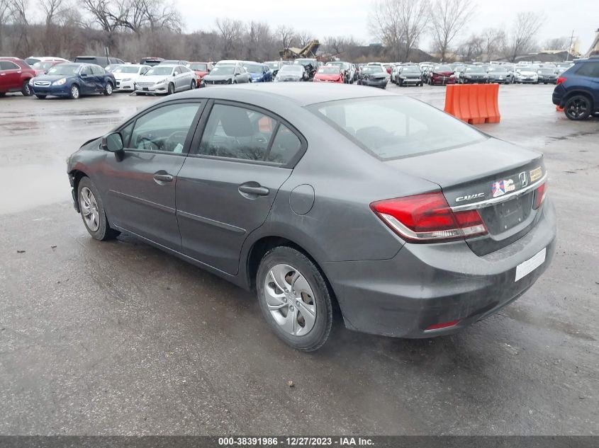 2013 HONDA CIVIC LX - 19XFB2F59DE085646