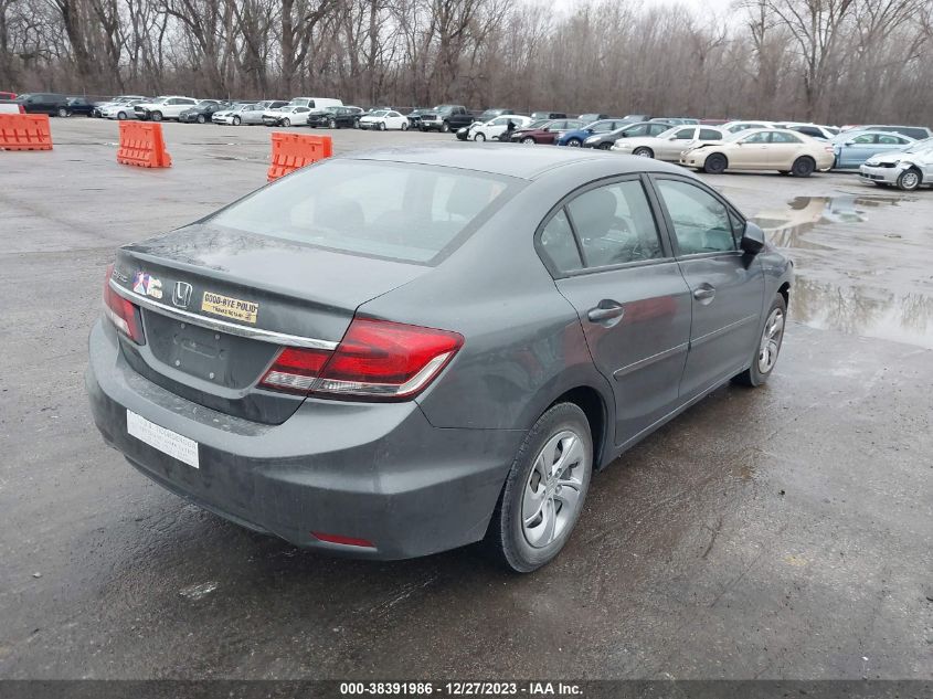 2013 HONDA CIVIC LX - 19XFB2F59DE085646