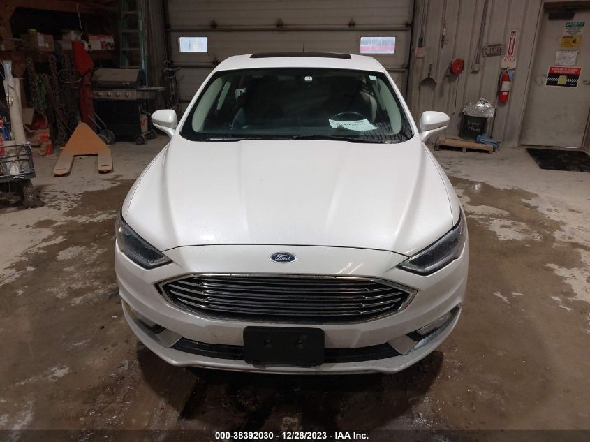 2017 FORD FUSION SE - 3FA6P0T90HR291648