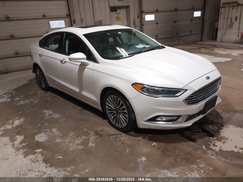 2017 FORD FUSION SE - 3FA6P0T90HR291648