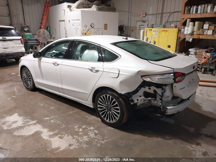 2017 FORD FUSION SE - 3FA6P0T90HR291648