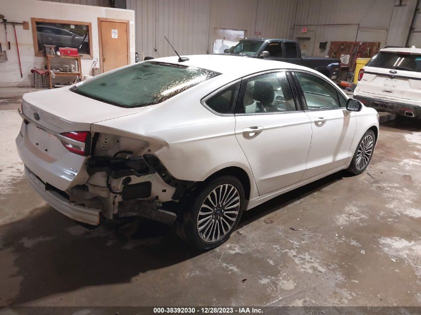 2017 FORD FUSION SE - 3FA6P0T90HR291648