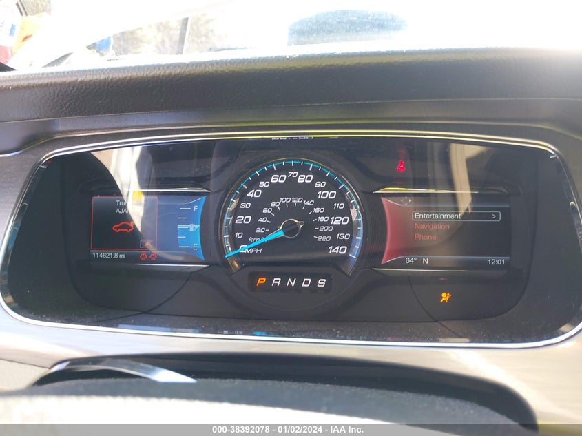 VIN 1FAHP2E82JG113133 2018 FORD TAURUS SEL