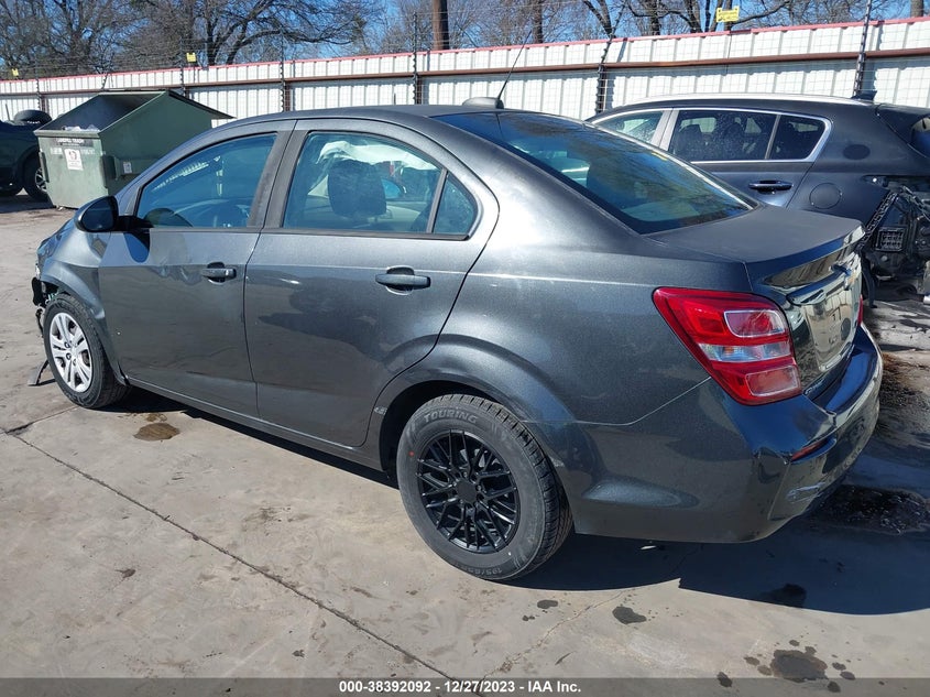 VIN 1G1JB5SH7H4155219 2017 CHEVROLET SONIC LS