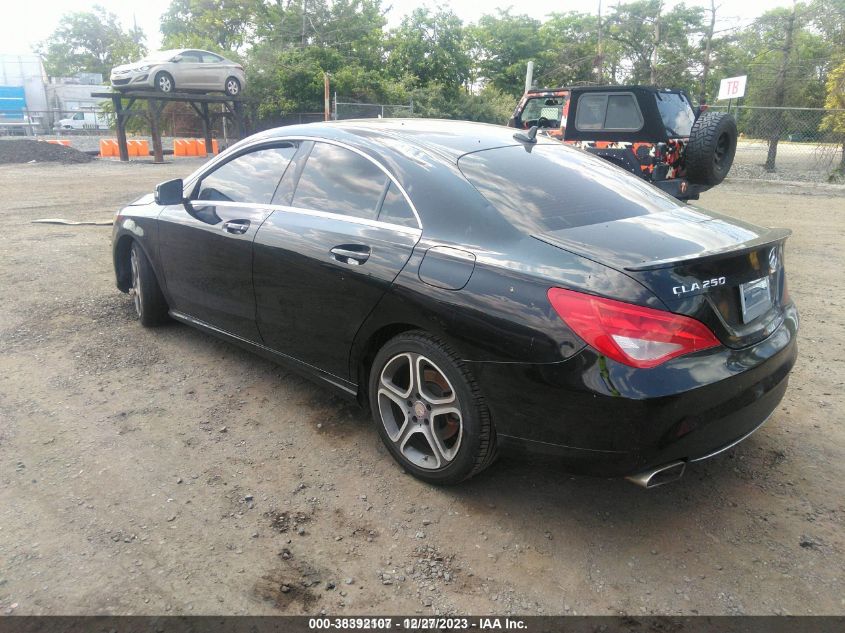 2014 MERCEDES-BENZ CLA 250 - WDDSJ4EB1EN087186