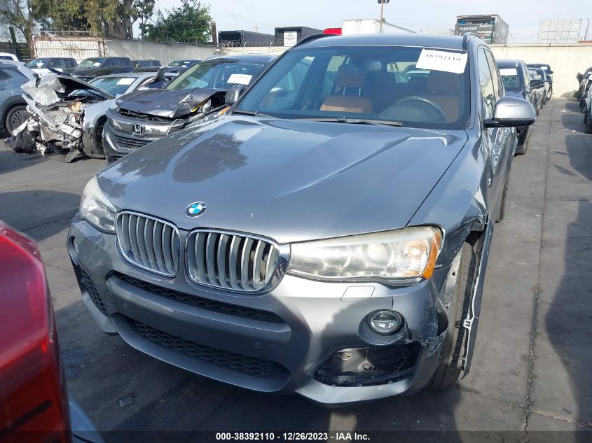 2017 BMW X3 XDRIVE35I - 5UXWX7C54H0U39802