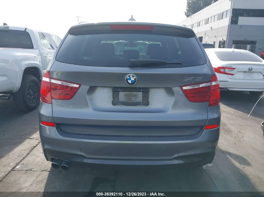 2017 BMW X3 XDRIVE35I - 5UXWX7C54H0U39802