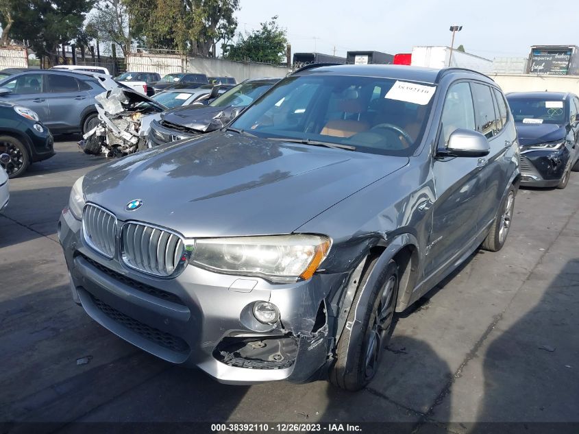 2017 BMW X3 XDRIVE35I - 5UXWX7C54H0U39802