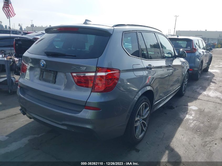 2017 BMW X3 XDRIVE35I - 5UXWX7C54H0U39802