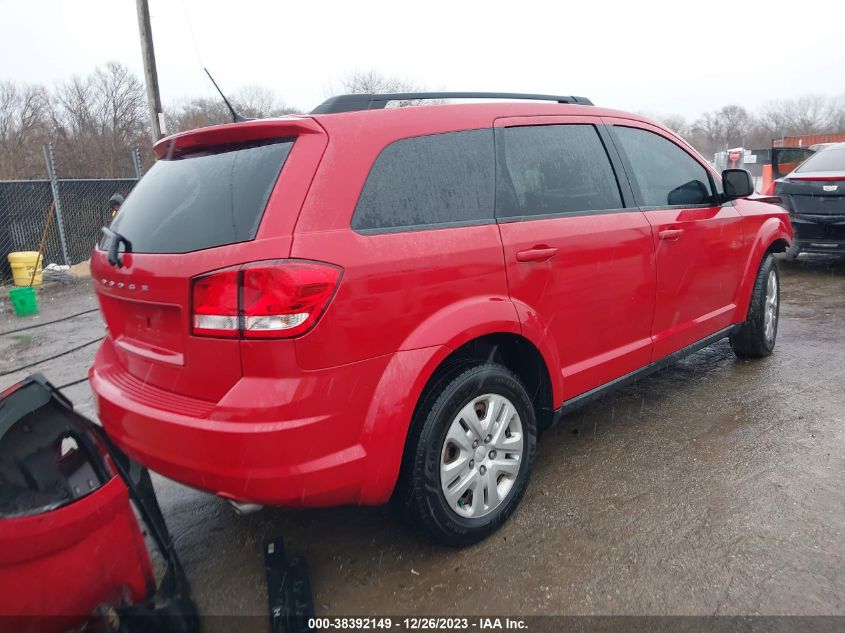 2016 DODGE JOURNEY SE - 3C4PDDAG4GT136022