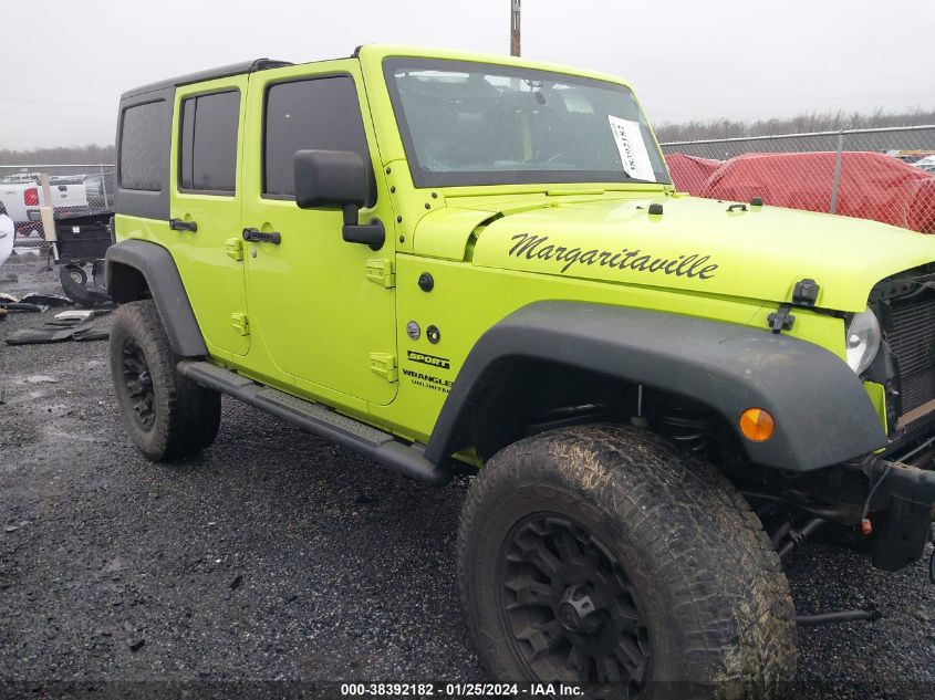 2017 JEEP WRANGLER UNLIMITED SPORT - 1C4BJWDG0HL530219