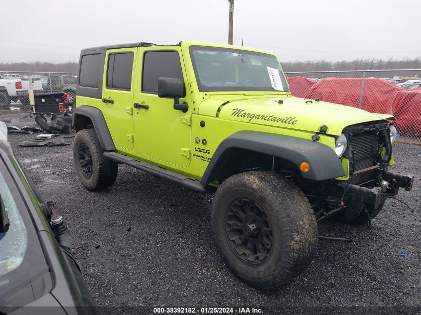 2017 JEEP WRANGLER UNLIMITED SPORT - 1C4BJWDG0HL530219