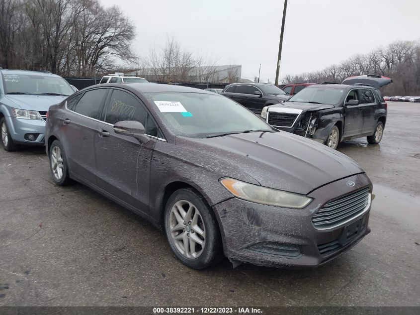 2013 FORD FUSION SE - 3FA6P0HR0DR263156