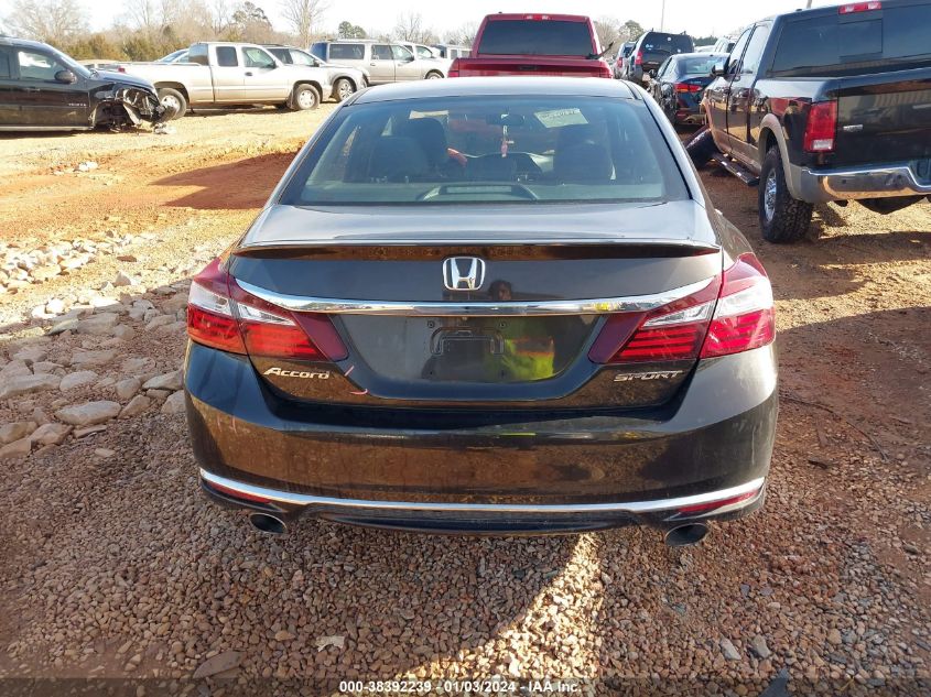 2016 HONDA ACCORD SPORT - 1HGCR2F57GA098631