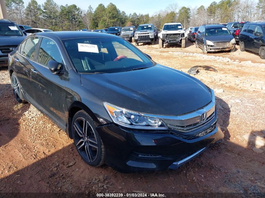 2016 HONDA ACCORD SPORT - 1HGCR2F57GA098631