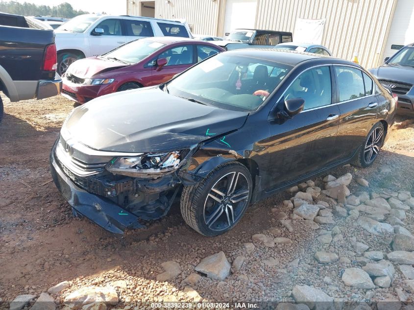 2016 HONDA ACCORD SPORT - 1HGCR2F57GA098631