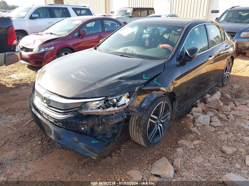 2016 HONDA ACCORD SPORT - 1HGCR2F57GA098631