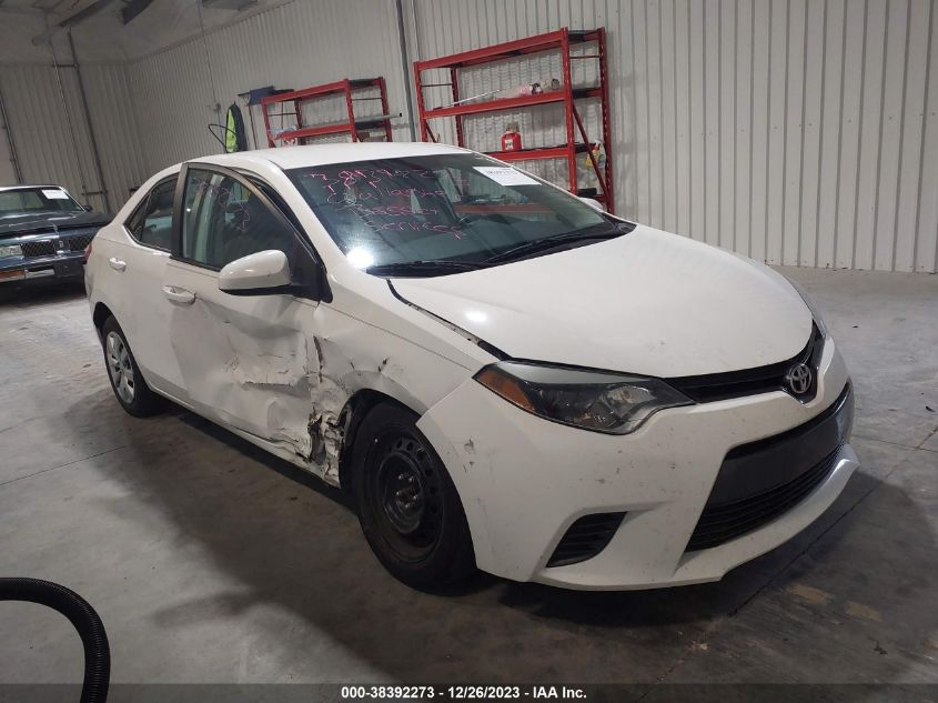 2016 TOYOTA COROLLA LE - 2T1BURHE9GC579782