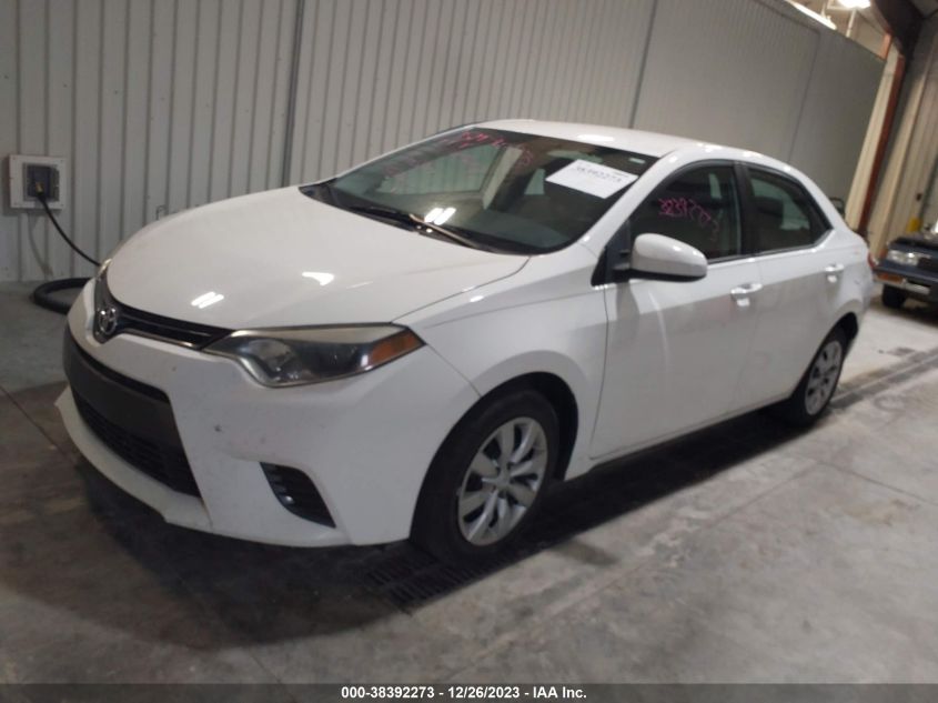 2016 TOYOTA COROLLA LE - 2T1BURHE9GC579782