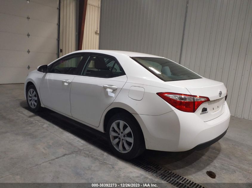 2016 TOYOTA COROLLA LE - 2T1BURHE9GC579782