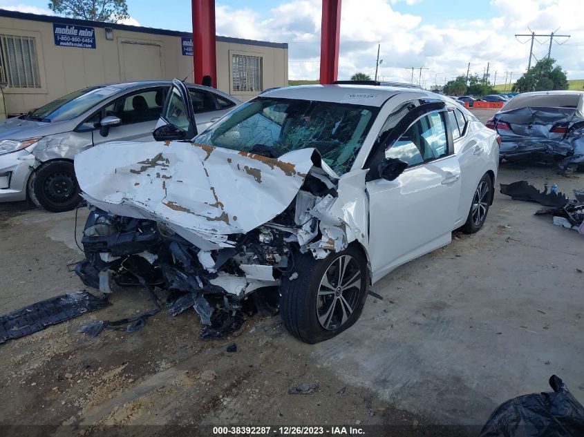 2021 NISSAN SENTRA SV XTRONIC CVT - 3N1AB8CV6MY201601