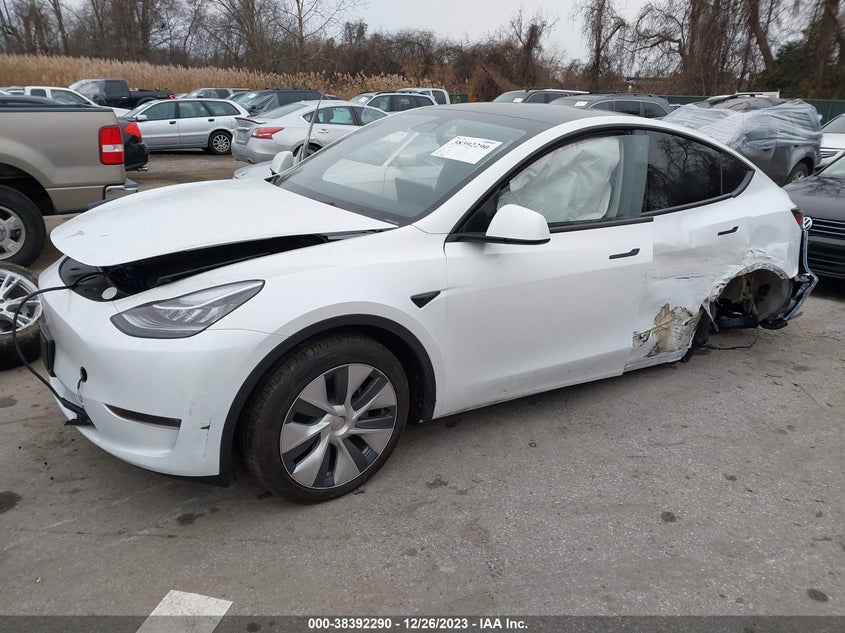 VIN 7SAYGDEE4PA105565 2023 TESLA MODEL Y AWD/LONG RANGE DUAL MOTOR ALL-WHEEL DRIVE