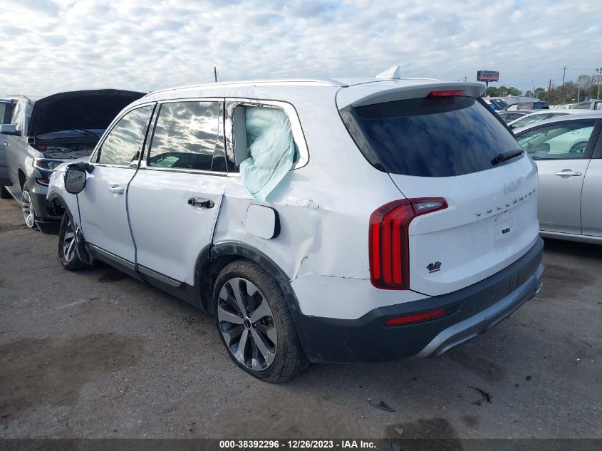 2022 KIA TELLURIDE EX - 5XYP34HC2NG289458