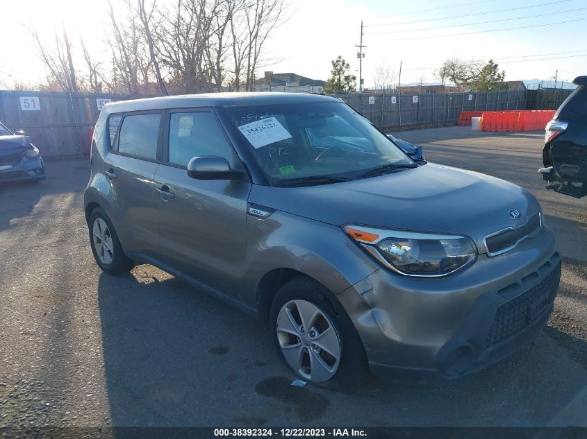 2016 KIA SOUL - KNDJN2A22G7284377