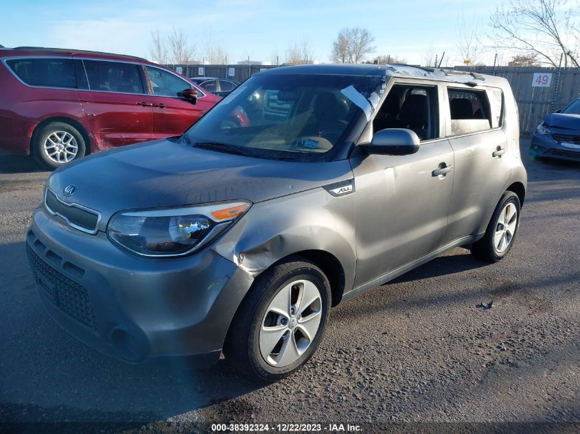 2016 KIA SOUL - KNDJN2A22G7284377