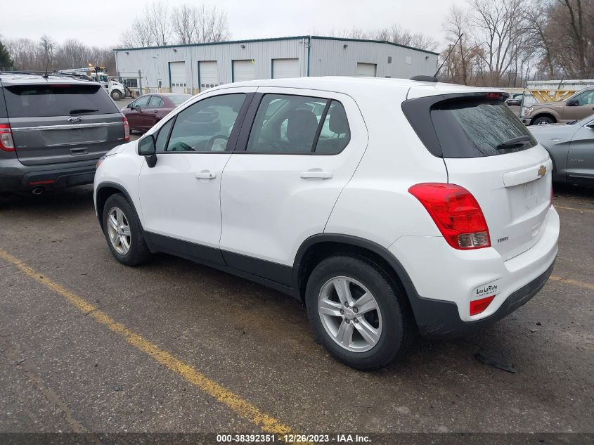 2020 CHEVROLET TRAX FWD LS - 3GNCJKSB3LL121012