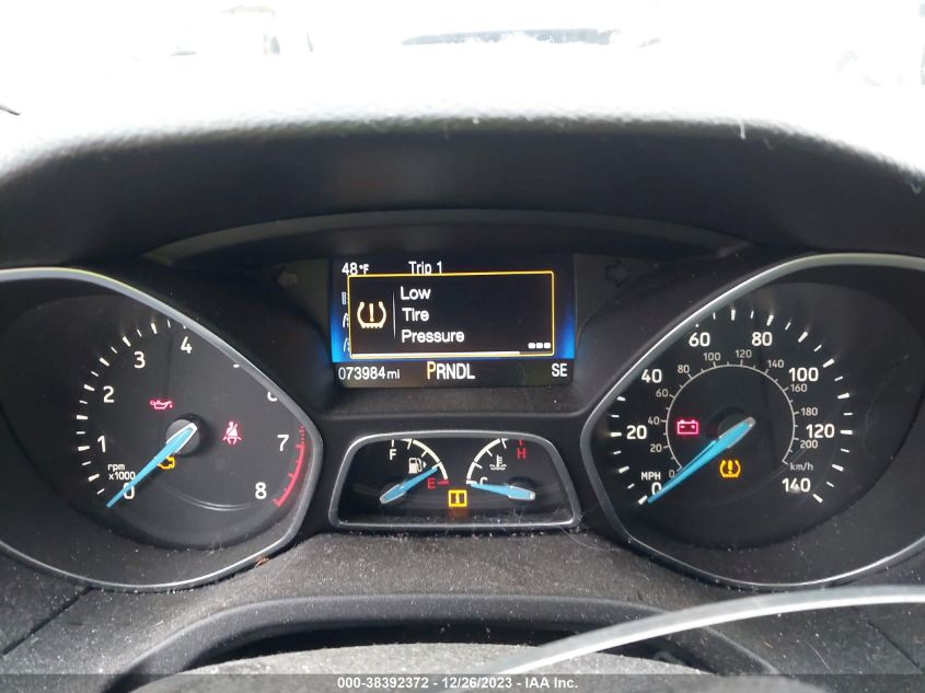 2017 FORD FOCUS SE - 1FADP3F22HL234891