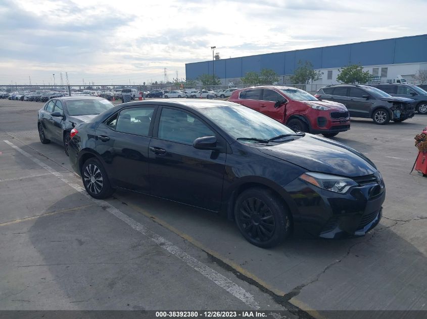 2016 TOYOTA COROLLA LE - 5YFBURHE3GP460500