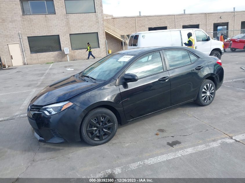 2016 TOYOTA COROLLA LE - 5YFBURHE3GP460500