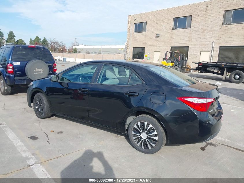 2016 TOYOTA COROLLA LE - 5YFBURHE3GP460500