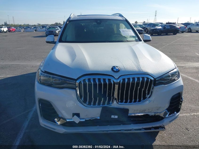 2021 BMW X7 XDRIVE40I 5UXCW2C09M9G02997