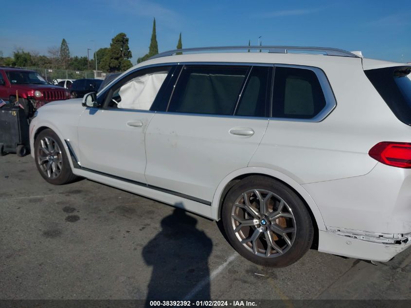 2021 BMW X7 XDRIVE40I 5UXCW2C09M9G02997