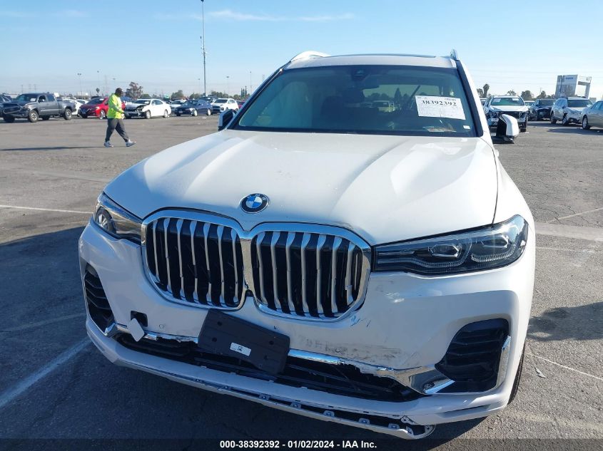 2021 BMW X7 XDRIVE40I 5UXCW2C09M9G02997