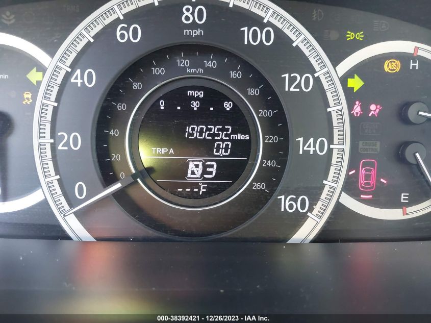 2014 HONDA ACCORD LX - 1HGCR2F30EA061402