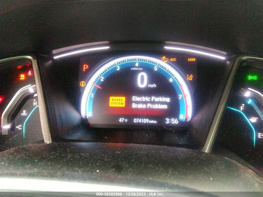 2019 HONDA CIVIC EX - 19XFC1F31KE204258