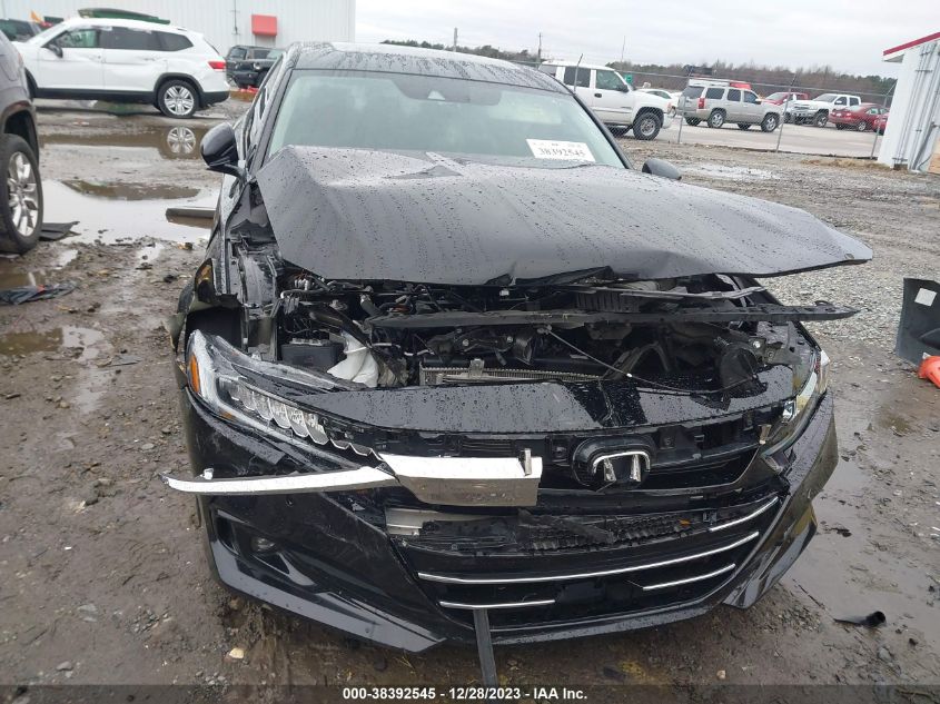 2021 HONDA ACCORD EXL - 1HGCV1F55MA093428
