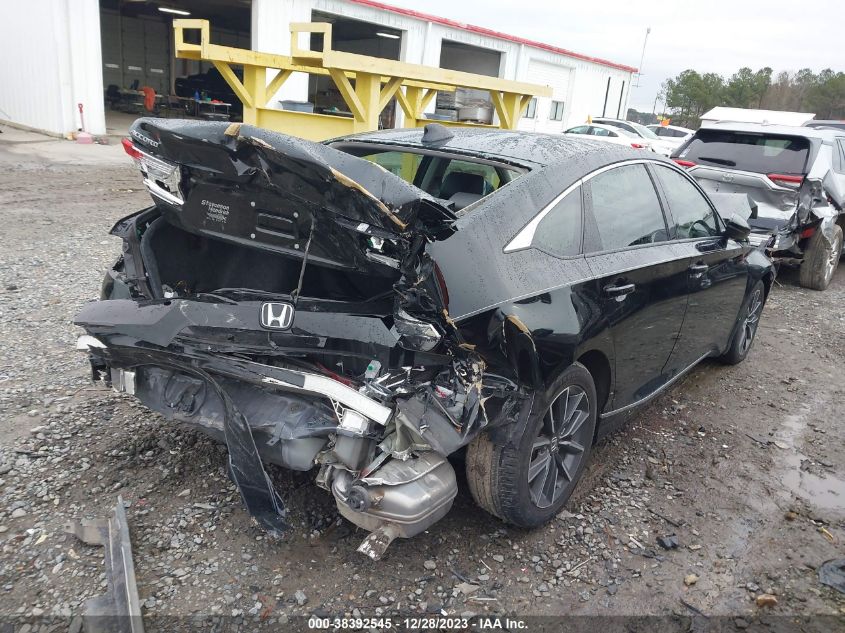 2021 HONDA ACCORD EXL - 1HGCV1F55MA093428