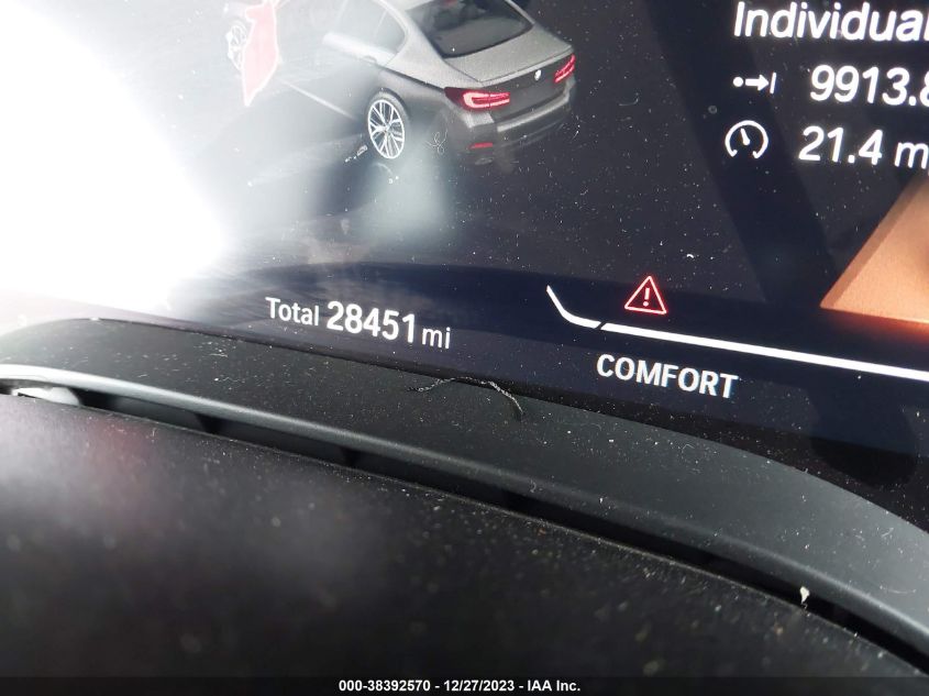 2021 BMW 540I I WBA53BJ09MCF9389