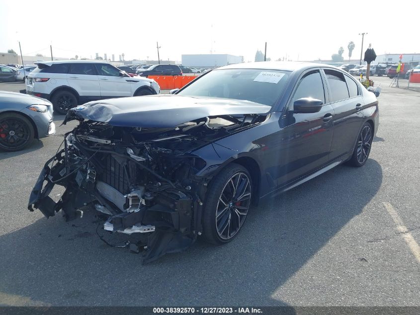 2021 BMW 540I I WBA53BJ09MCF9389