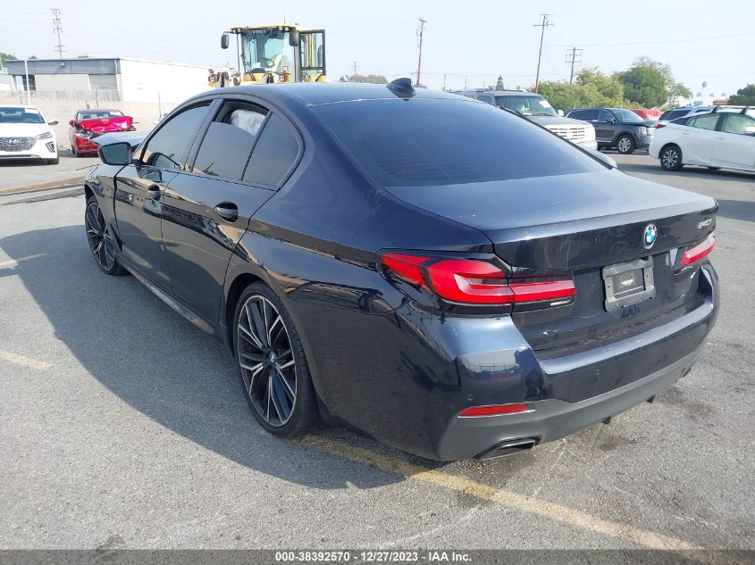 2021 BMW 540I I WBA53BJ09MCF9389