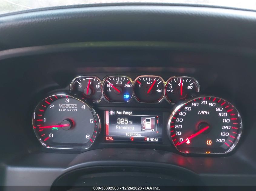 2015 GMC SIERRA 1500 SLT - 3GTU2VECXFG519699