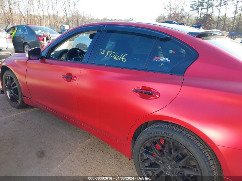 2018 INFINITI Q50 3.0T LUXE - JN1EV7AR6JM439973